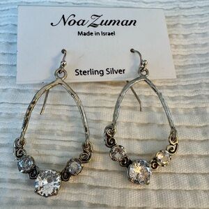 Now Zuman .925 Sterling Silver Drop Earrings - Made in Israel